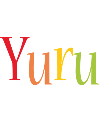 Yuru birthday logo