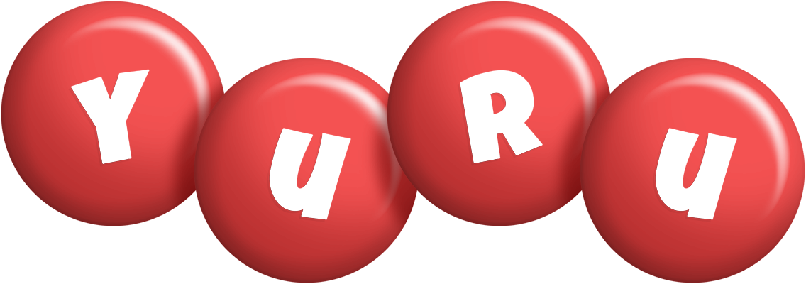 Yuru candy-red logo