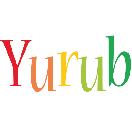 Yurub birthday logo