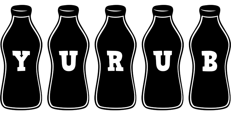 Yurub bottle logo