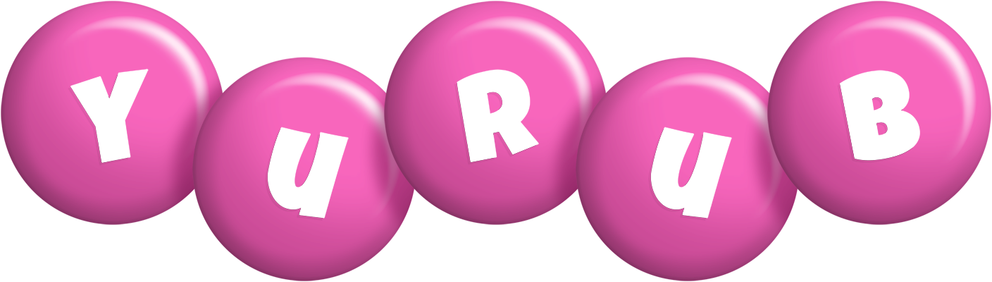 Yurub candy-pink logo