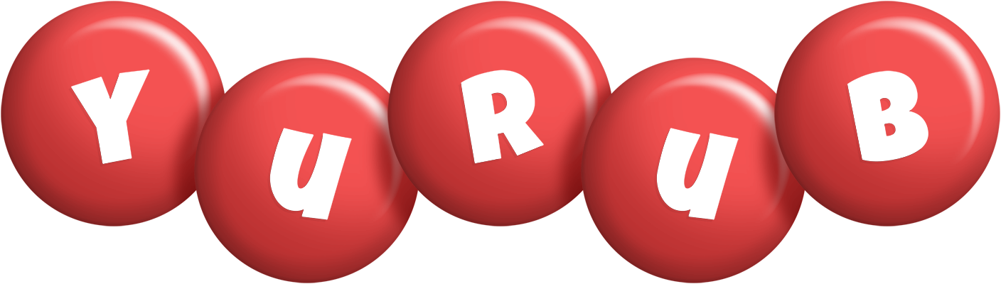 Yurub candy-red logo