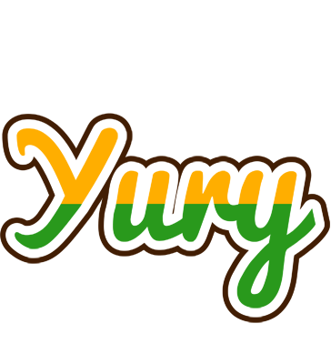 Yury banana logo