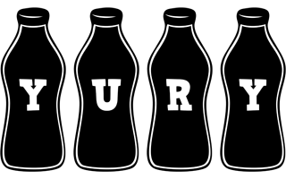 Yury bottle logo