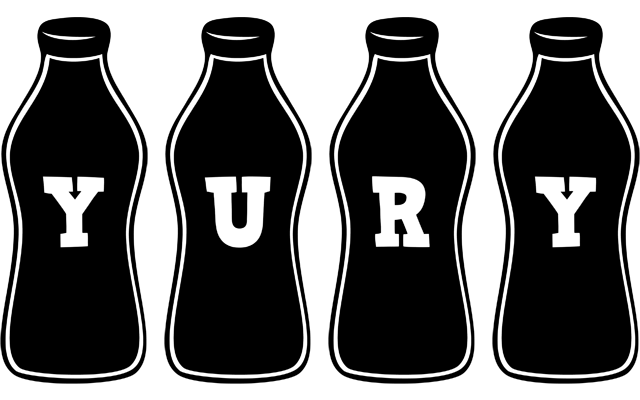 Yury bottle logo