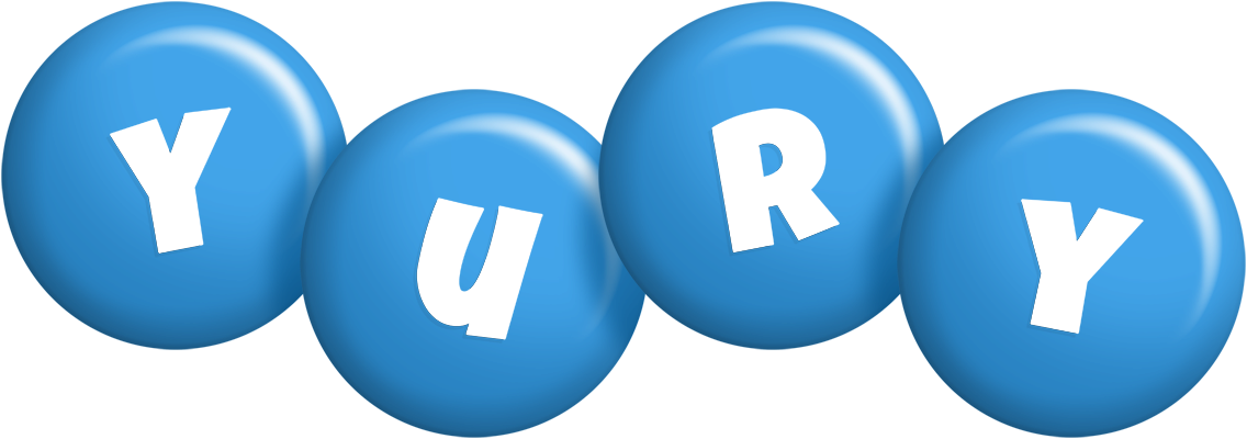 Yury candy-blue logo