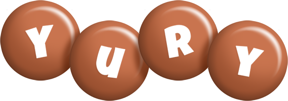 Yury candy-brown logo