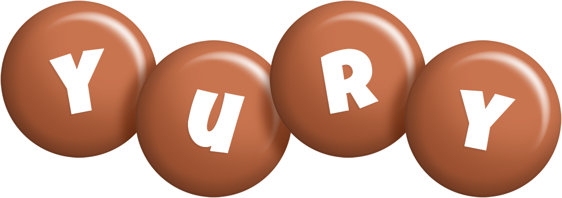 Yury candy-brown logo