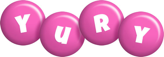 Yury candy-pink logo