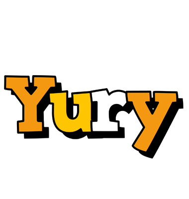 Yury cartoon logo