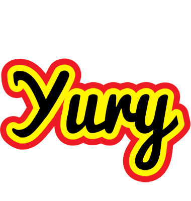 Yury flaming logo