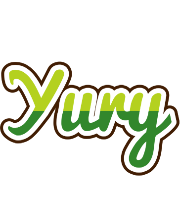 Yury golfing logo