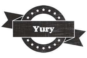 Yury grunge logo