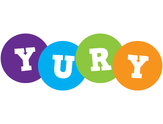 Yury happy logo