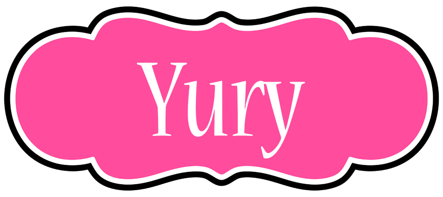 Yury invitation logo