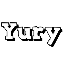 Yury snowing logo