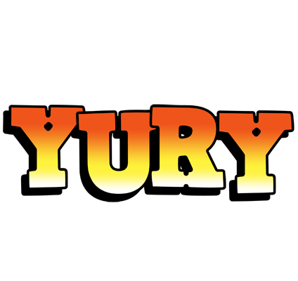 Yury sunset logo