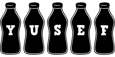 Yusef bottle logo