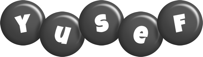 Yusef candy-black logo