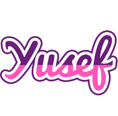 Yusef cheerful logo