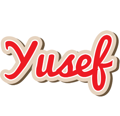 Yusef chocolate logo