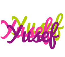 Yusef flowers logo