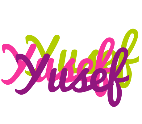Yusef flowers logo