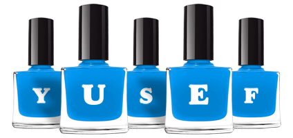 Yusef glossy logo