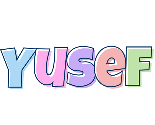 Yusef pastel logo