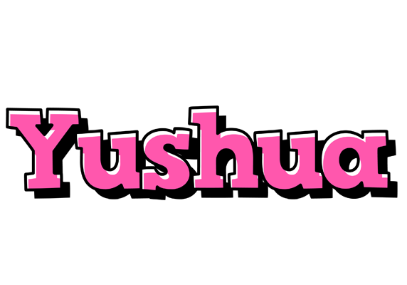 Yushua girlish logo