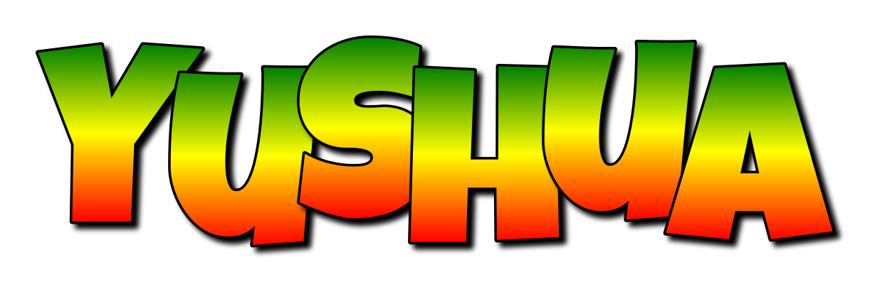 Yushua mango logo