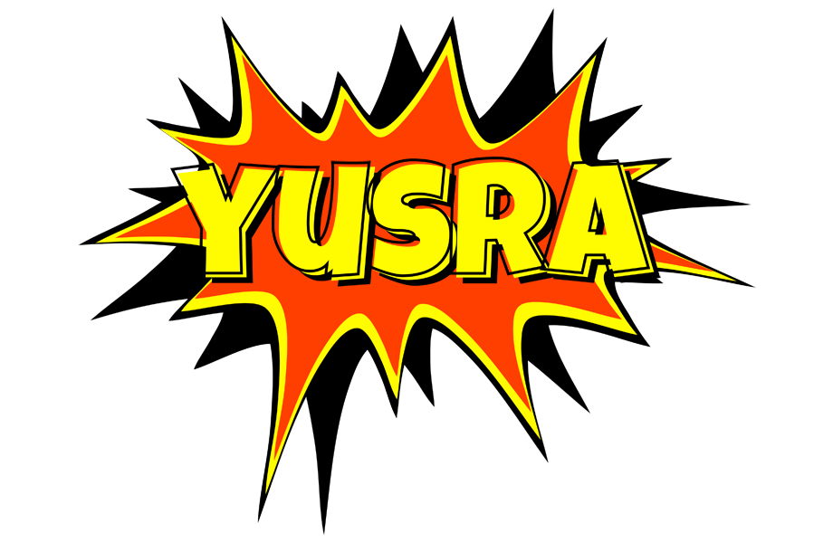 Yusra bazinga logo