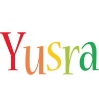 Yusra birthday logo