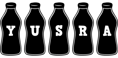 Yusra bottle logo