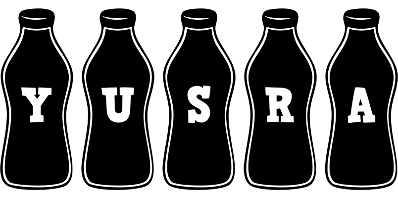 Yusra bottle logo