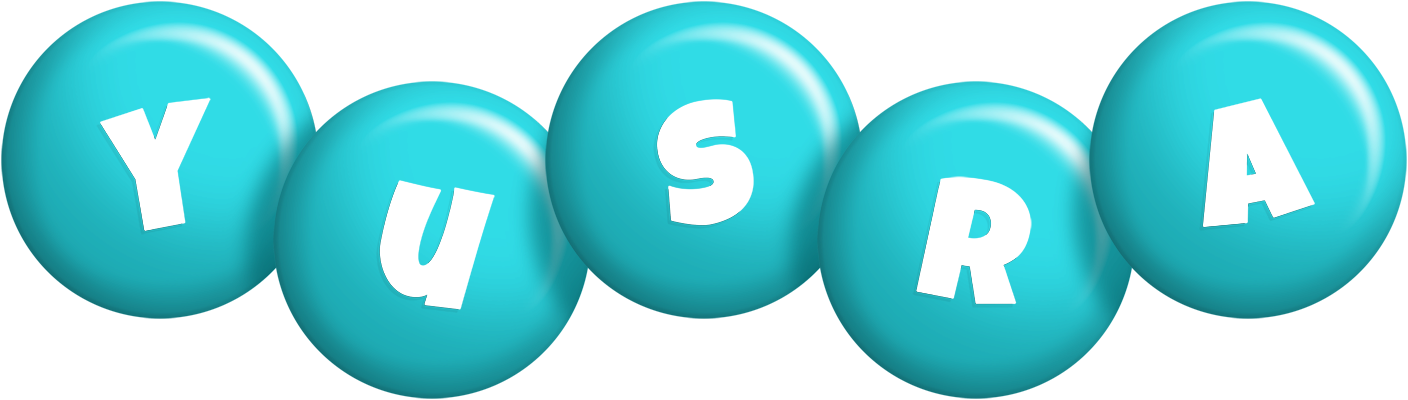Yusra candy-azur logo