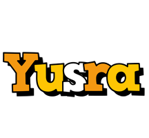 Yusra cartoon logo