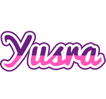 Yusra cheerful logo