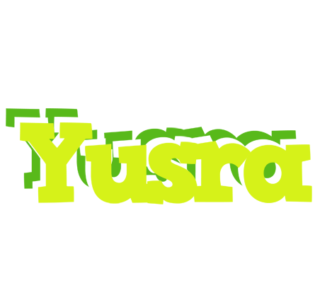 Yusra citrus logo