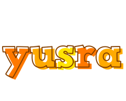 Yusra desert logo