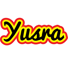 Yusra flaming logo