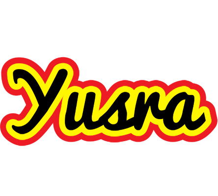 Yusra flaming logo