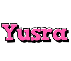 Yusra girlish logo