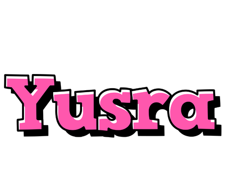 Yusra girlish logo