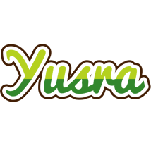 Yusra golfing logo