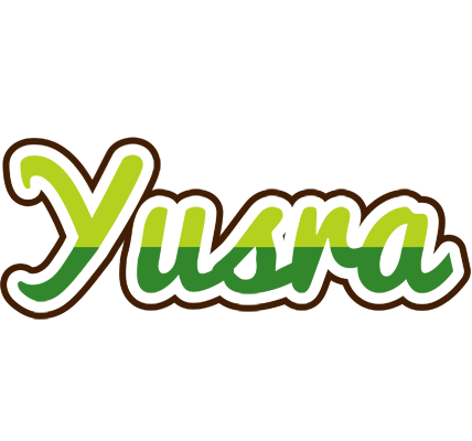 Yusra golfing logo