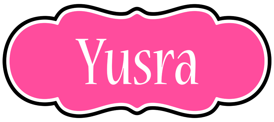 Yusra invitation logo