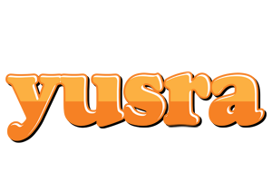 Yusra orange logo