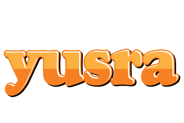 Yusra orange logo