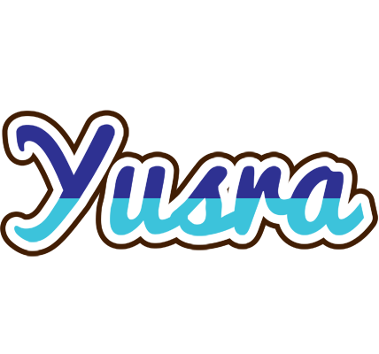 Yusra raining logo
